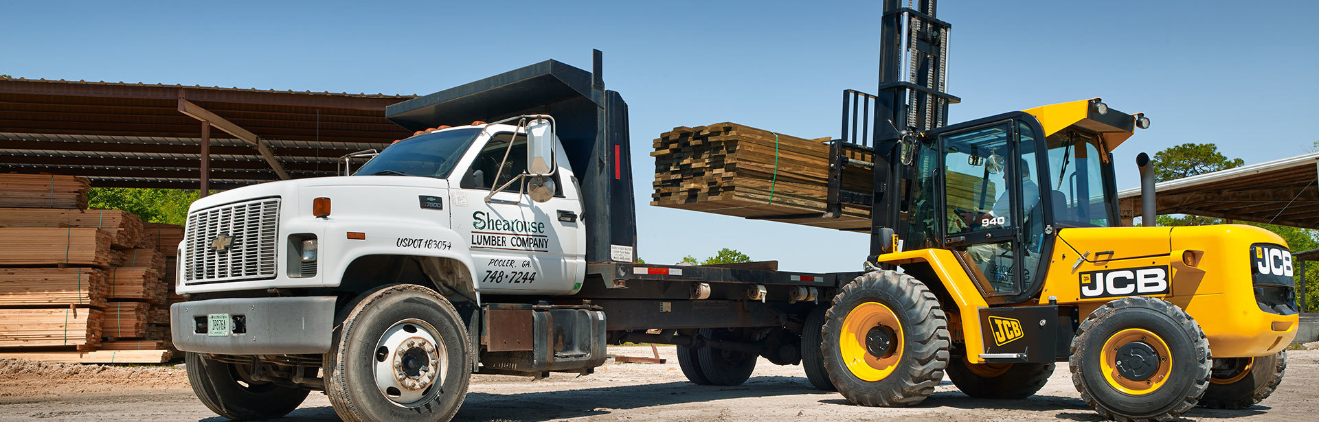 Image of a Rough Terrain Forklifts