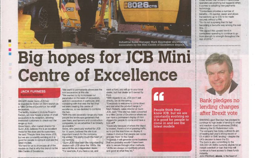 Our #MiniCentreOfExcellence is featured in The Sentinel!
