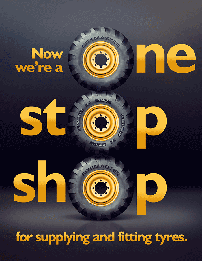 We can now fit your tyres as well as supply them! - Gunn JCB