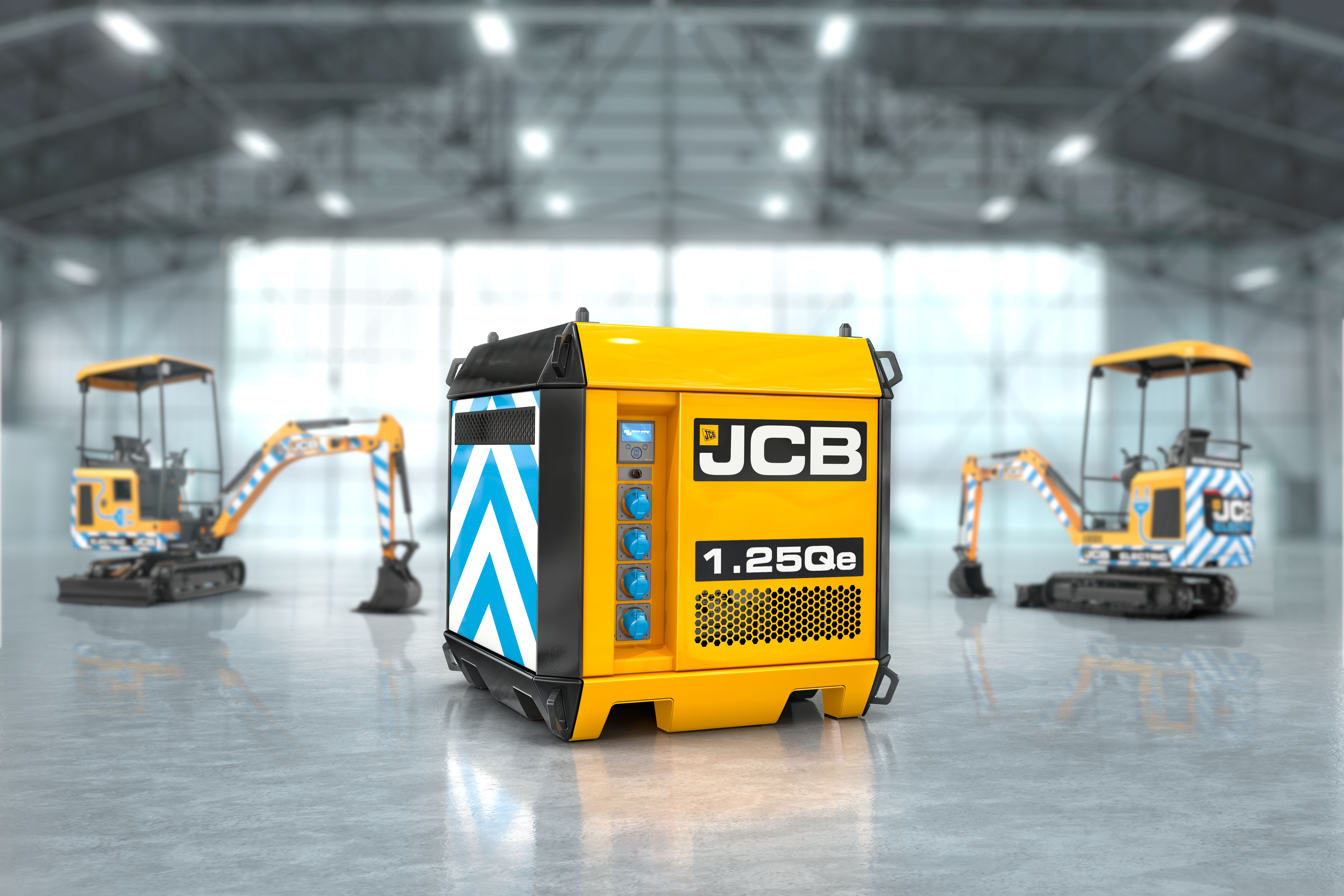 JCB innovation leads the way in clean electric charging Gunn JCB